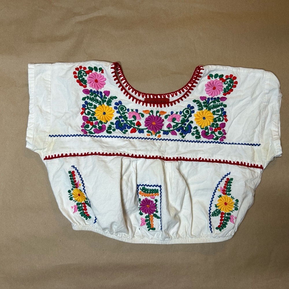 Signature Studio Floral Embroidered Blouse